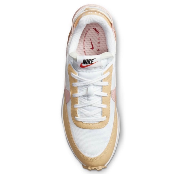 Nike Waffle Debut “1972” Women's Athletic Running Gym Shoes Light Beige/Pink - Picture 4 of 6